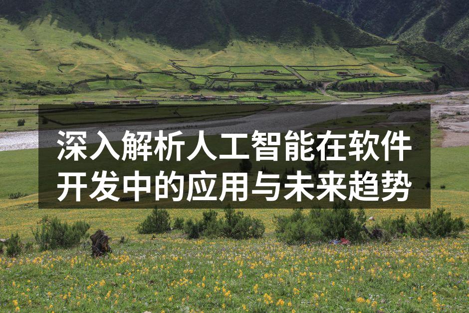 深入解析人工智能在软件开发中的应用与未来